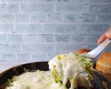マカロニ無しフライパン野菜グラタン作り方5写真