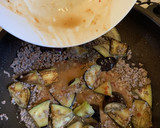 超簡単★豚ひき肉となすの甘辛みそ炒め作り方6写真
