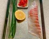 白身魚のカルパッチョ作り方1写真