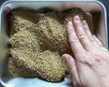 ごま好きさん必見！鶏むね肉の利休焼き作り方6写真