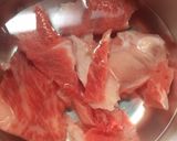 簡単炊飯器で牛すじ煮込み✩.*˚作り方1写真