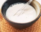 あんこ豆乳ラテ作り方2写真
