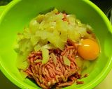 チーズインハンバーグ家庭風作り方5写真