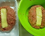 チーズインハンバーグ家庭風作り方8写真