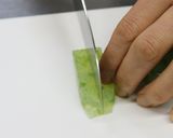 さしみこんにゃくの切り方伝授ー角切り編作り方4写真