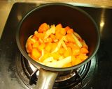 保育園のカロチンスープ♪作り方1写真