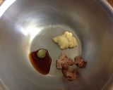 たけのことツナのワサビマヨ和え作り方2写真
