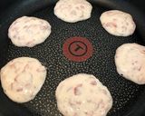 離乳食後期★苺とヨーグルトのパンケーキ作り方3写真