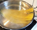 納豆とオクラのとろとろパスタ作り方1写真
