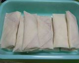 パリッ☆ササミとチーズベーコンの春巻き作り方3写真