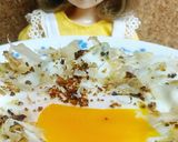 リカちゃん♡つぶ昆布で巣ごもり卵✤*゜作り方13写真