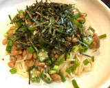 納豆とオクラのとろとろパスタ作り方6写真
