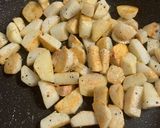 のり塩味♡里芋のオリーブオイル焼き作り方3写真