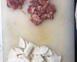 鶏モモと大根の照り煮作り方1写真
