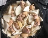 鶏モモと大根の照り煮作り方4写真