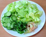 キャベツときゅうりの浅漬け作り方1写真