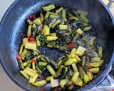 野沢菜のピリ辛油炒め作り方5写真