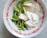 かぶ・かぶの葉・生姜の酢の物♪作り方2写真
