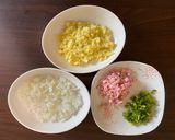 スパニッシュオムレツ　たこやき風作り方2写真