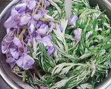 マクロビ☆春の味☆藤の花の天ぷら作り方1写真