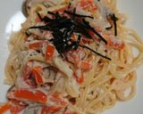 簡単♪辛子明太子のクリームパスタ♪作り方11写真