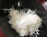 蘿蔔糕（台湾風大根もち）作り方3写真