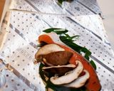 鮭とネギのホイル焼き～フライパンで♪作り方3写真