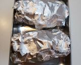 鮭とネギのホイル焼き～フライパンで♪作り方4写真