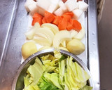 ソーセージと野菜タップリのポトフ作り方1写真
