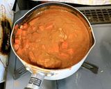 鯖とトマトのカレー作り方6写真