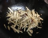 ごぼうとエリンギの塩麹きんぴら作り方4写真