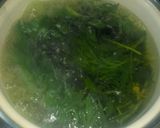 野草パスタ(ヨモギ&カラスノエンドウ)作り方2写真