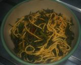 野草パスタ(ヨモギ&カラスノエンドウ)作り方7写真