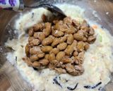 江戸菜と豆腐のふわトロ油揚げ焼き作り方4写真