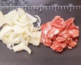 豚肉のはちみつケチャップ炒め作り方1写真