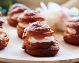 レンジで♡とろけるジャムシュークリーム作り方6写真
