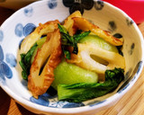 簡単一品☆青梗菜とちくわのカレー炒め作り方7写真