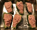 大豆の旨味たっぷり！ピーマンの肉詰め作り方3写真