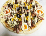 照り焼きチキンpizza 本格　簡単作り方4写真