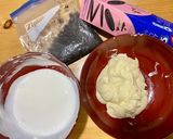 材料3つ！甘さ控えめオレオチーズケーキ作り方3写真