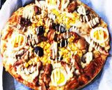 照り焼きチキンpizza 本格　簡単作り方5写真
