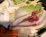 男飯　ごま油の白菜と豚バラのミルフィーユ作り方3写真