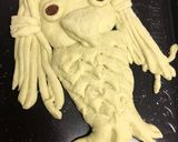 妖怪アマビエパン★疫病退散に御利益⁈作り方5写真