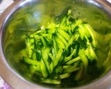 もやしと胡瓜とスナップえんどうのナムル作り方3写真