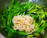 もやしと胡瓜とスナップえんどうのナムル作り方5写真