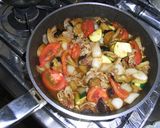 夏☆野菜炒め@カレー風味作り方6写真
