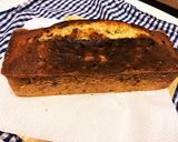 チョコバナナと胡桃のパウンドケーキ作り方11写真
