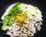 豚肉とじゃが芋のカレー炒め作り方4写真