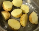 新じゃがバター(塩辛のせ)作り方1写真