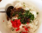 簡単♪焼肉風おにぎり作り方1写真